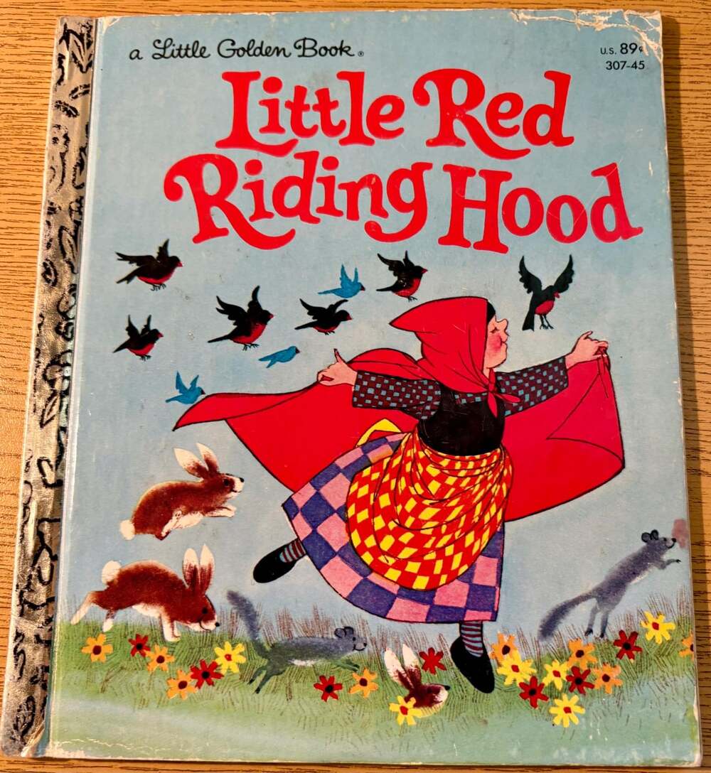 Vintage Little Golden Book – Little Red Riding Hood (1972)